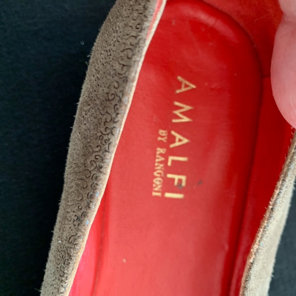 ☃️ AMALFI Italian made ELEGANT SUEDE 9 SEE SIZE. Like new - Picture 9 of 9